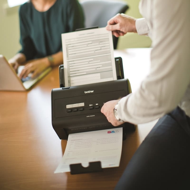 desktop document scanner brother ads-3000n