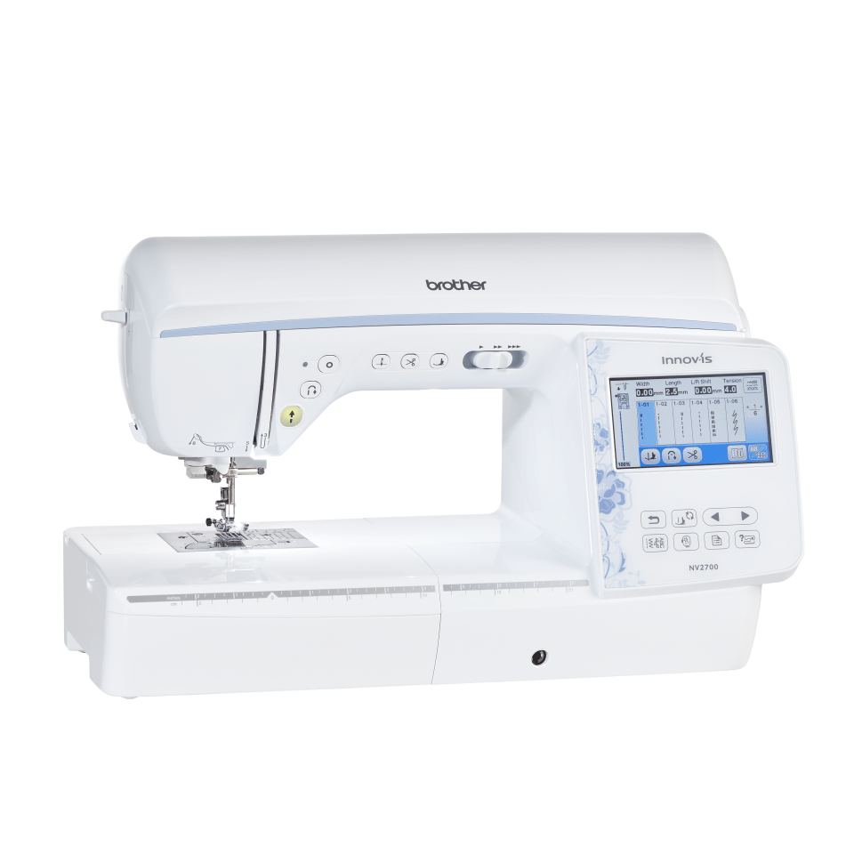 Sewing & embroidery machine NV2700 facing right