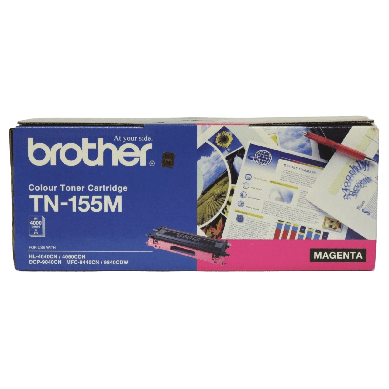 Brother TN155M Genuine Toner Cartridge 1