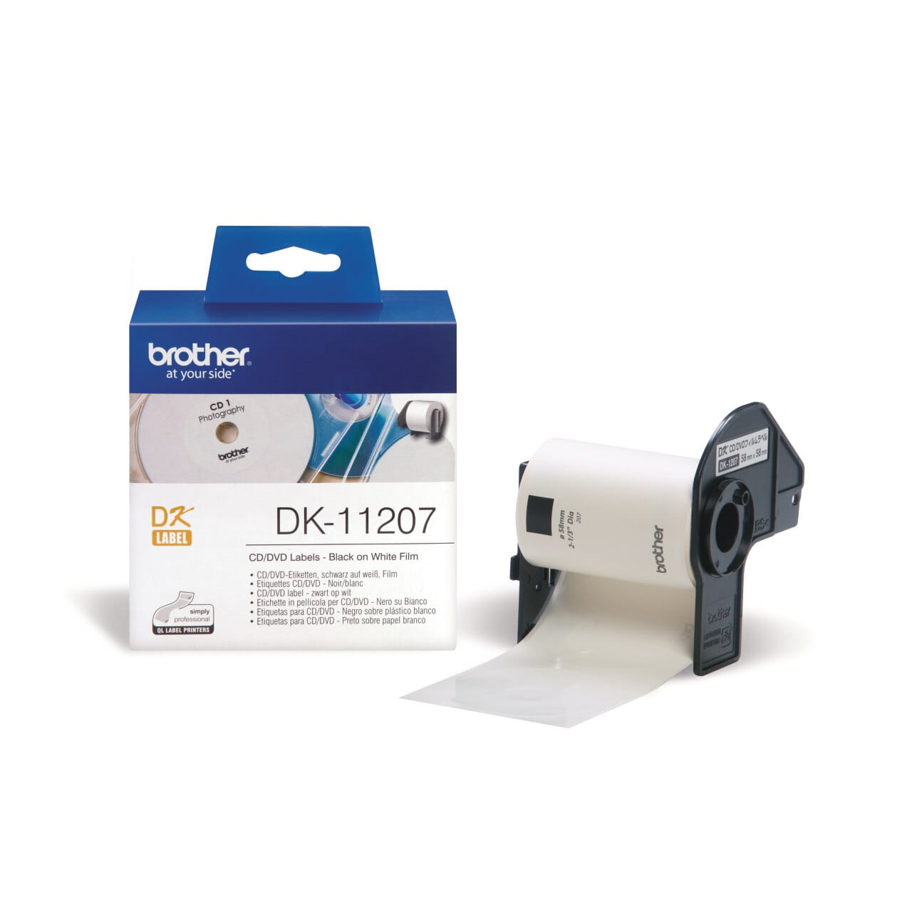 Brother DK-11207 Label Printer (Label Maker) Supply & Accessory 2