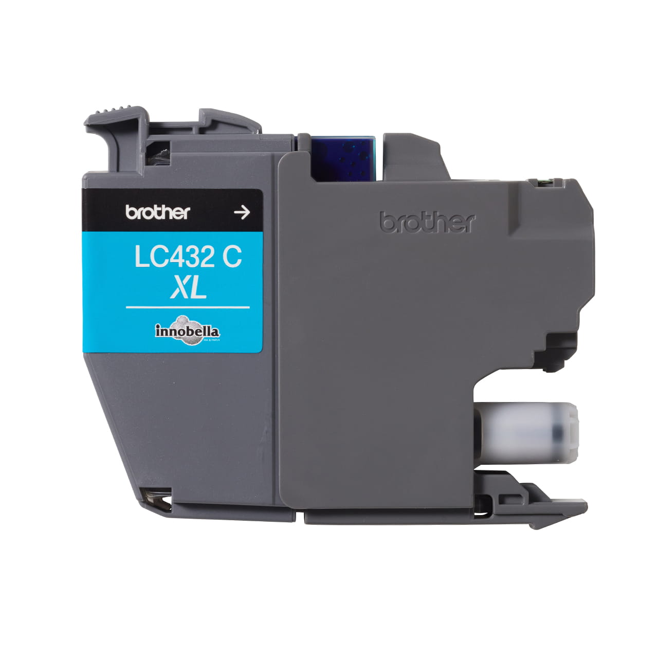 cyan high yield ink cartridge LC432XLC out of package