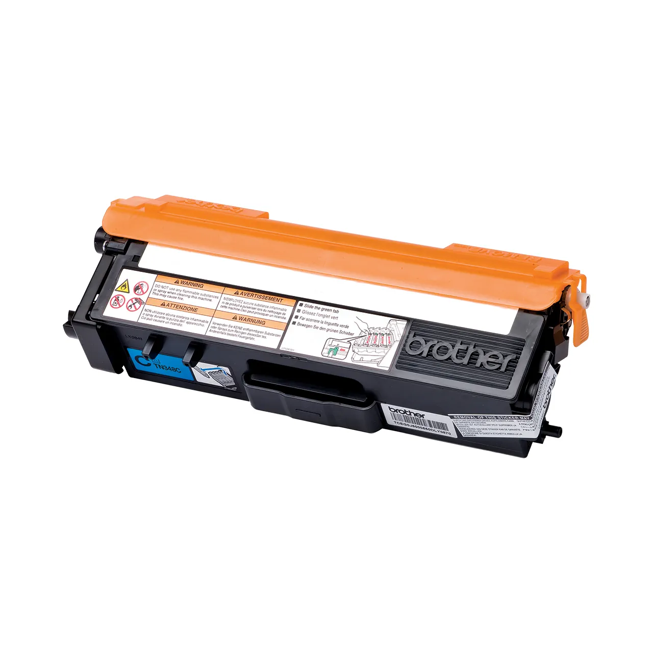 Brother TN348C Genuine Toner Cartridge 2