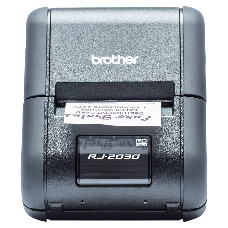 portable printer brother rj-2030 printing with output