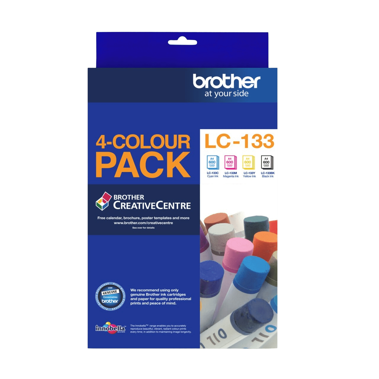 Brother LC133-4pk Genuine Ink Cartridge 1