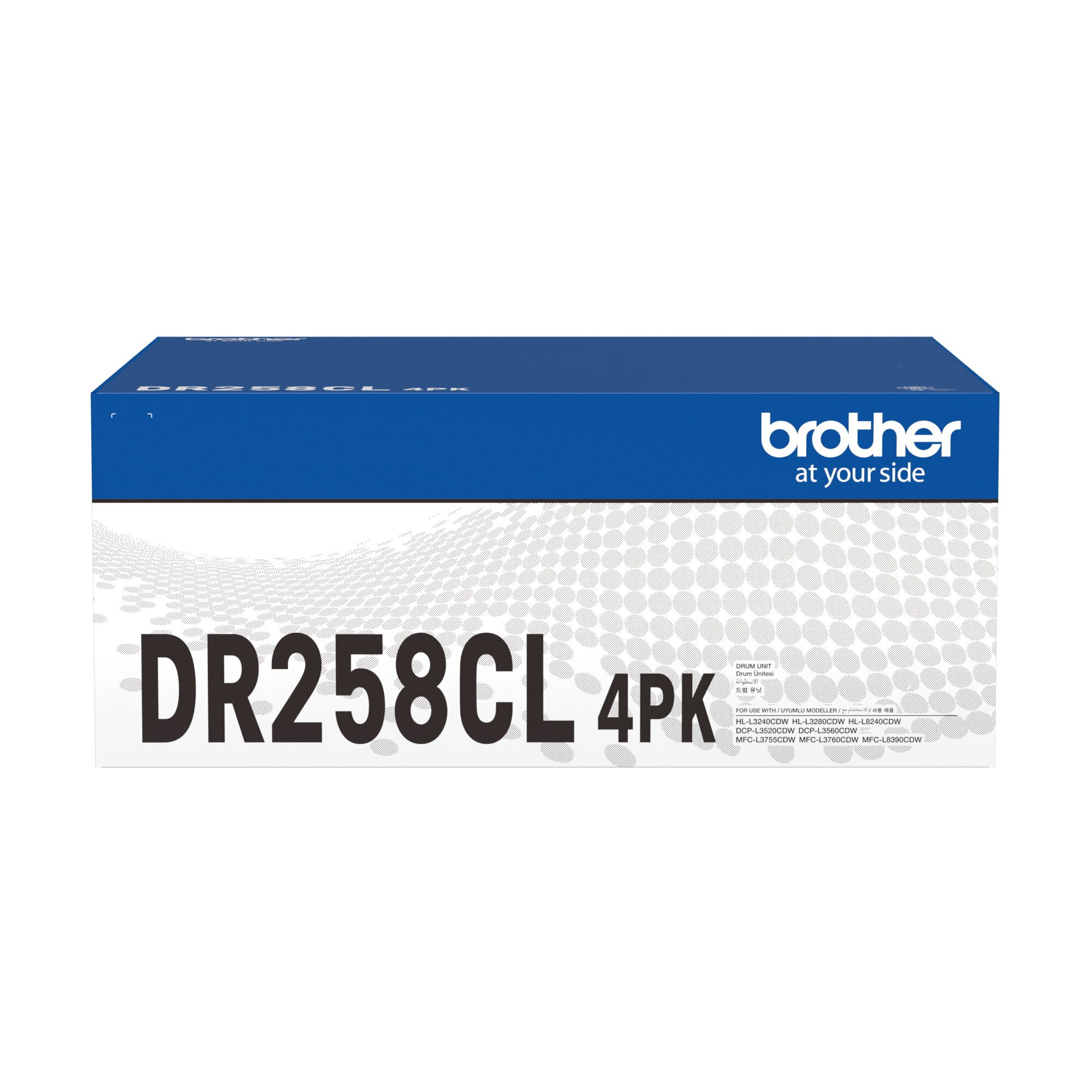 Brother DR258CL4PK Genuine Drum Unit (Cartridge) 
