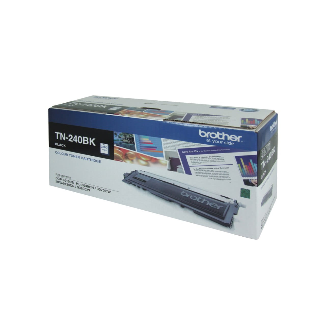Brother TN240BK Genuine Toner Cartridge 2