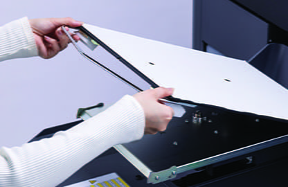 GTX300NC Quick Platen Swapping