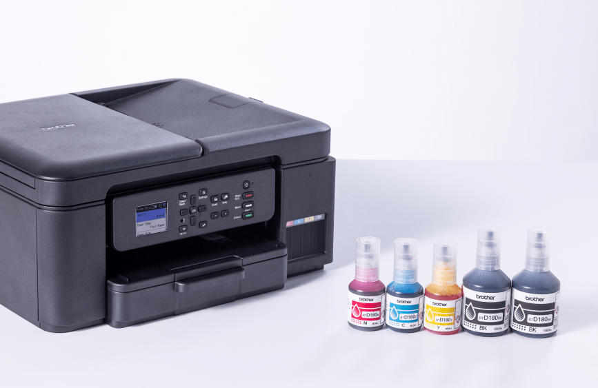 DCP-T780DW printer and refillable inks