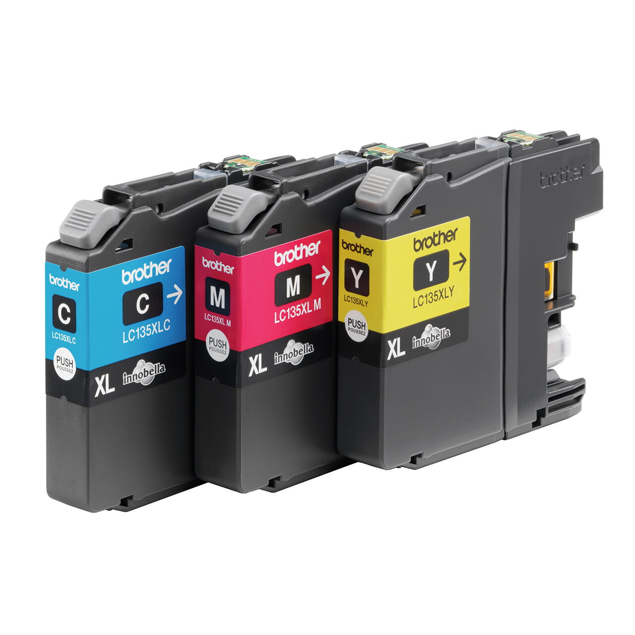 Brother LC135XLCL-3PK Genuine Ink Cartridge 2