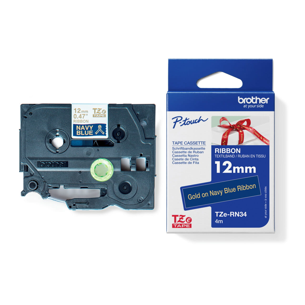 Brother TZe-RN34 Genuine Label Printer (Label Maker) Tape 2