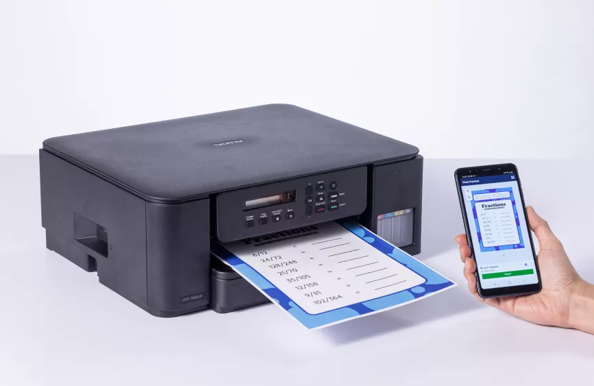 Printing from a mobile to the DCP-T580DW