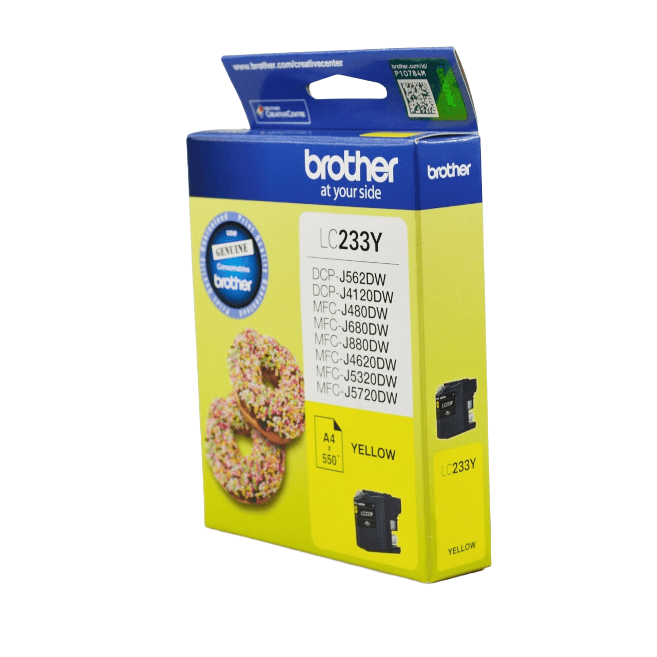 Brother LC233Y Genuine Ink Cartridge 2