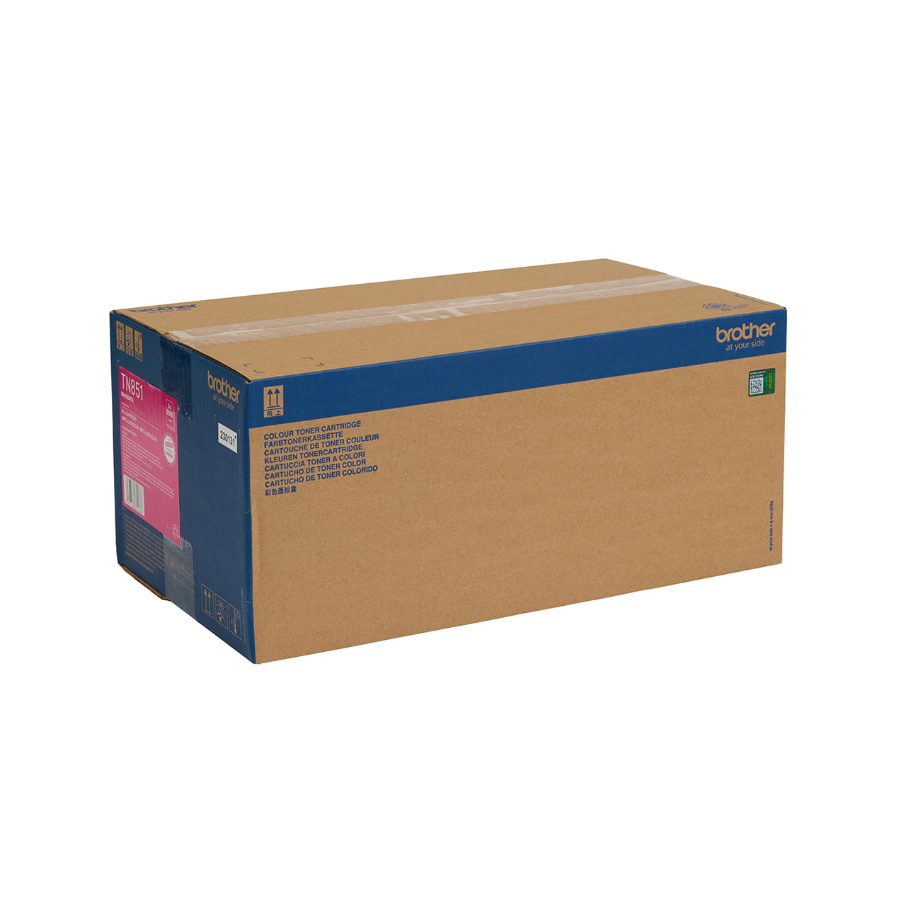 magenta standard yield toner cartridge tn851  carton.