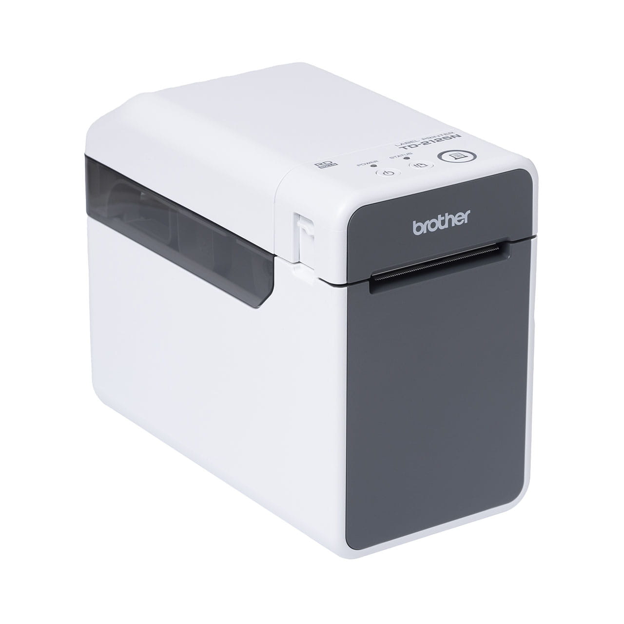 Brother TD-2125N Label Printer (Label Maker) Right Side View