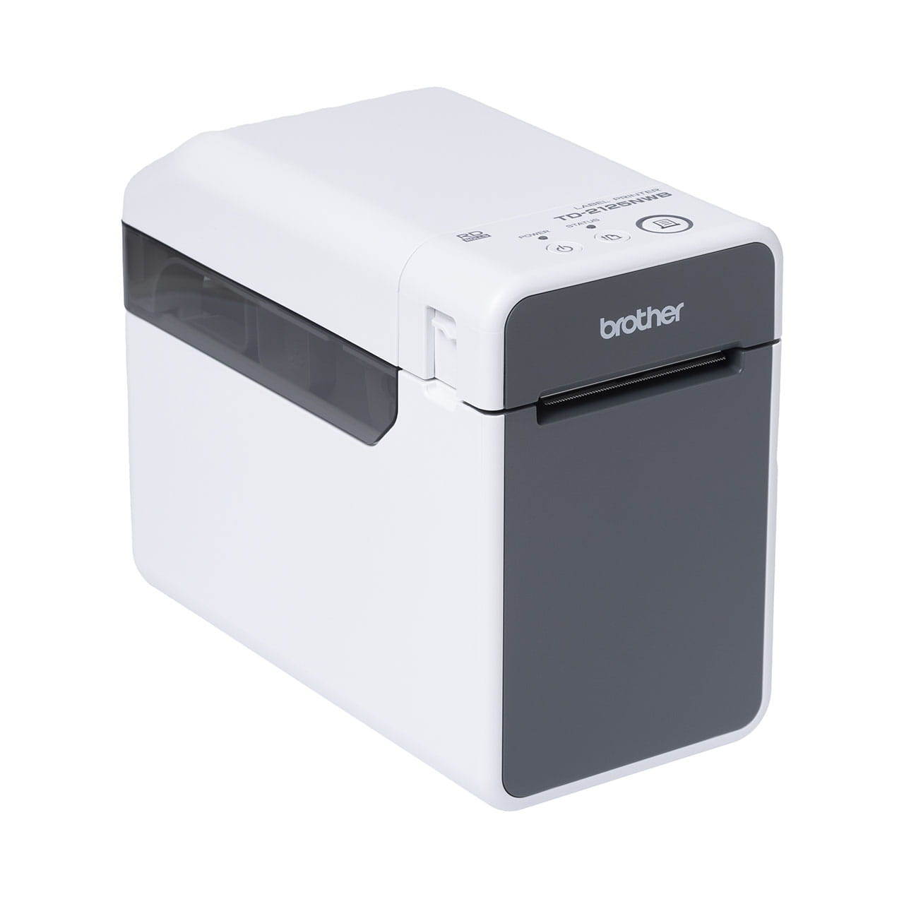 Brother TD-2125NWB Label Printer (Label Maker) Right Side View