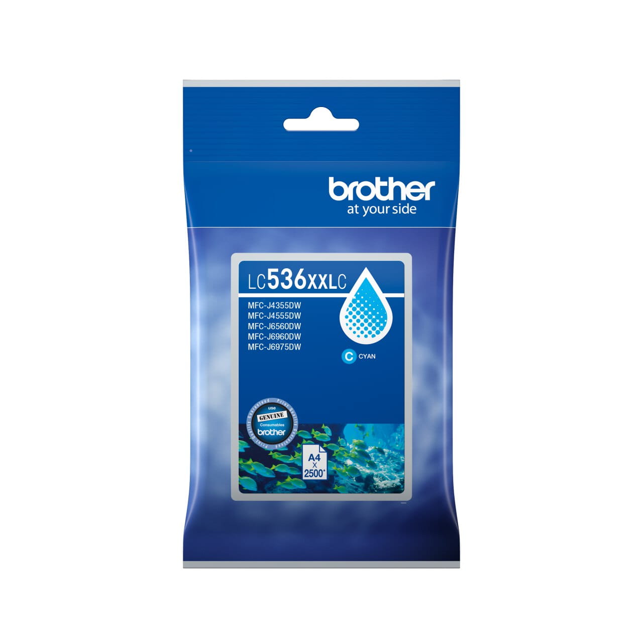 Brother LC536XXLC Genuine Ink Cartridge 1