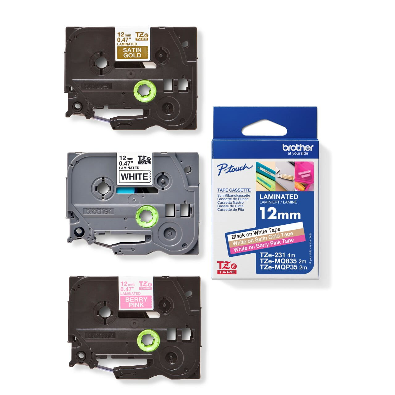 special label tape value pack tze33m3 carton and tapes