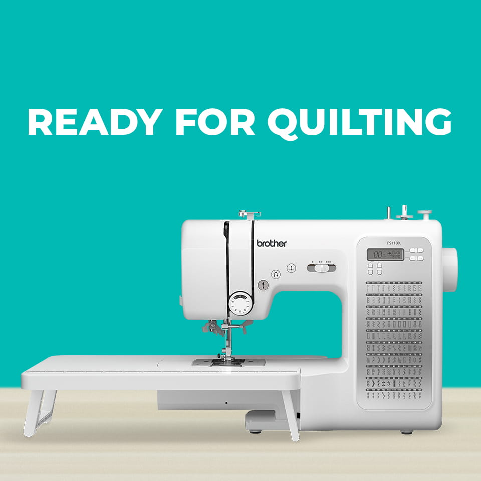 Image of FS100X Sewing Machine with wide table