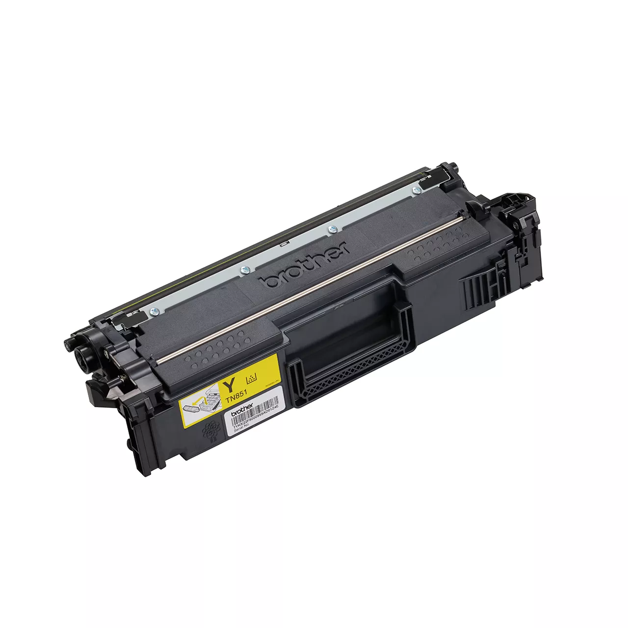 yellow standard yield toner cartridge tn851 out of carton facing right