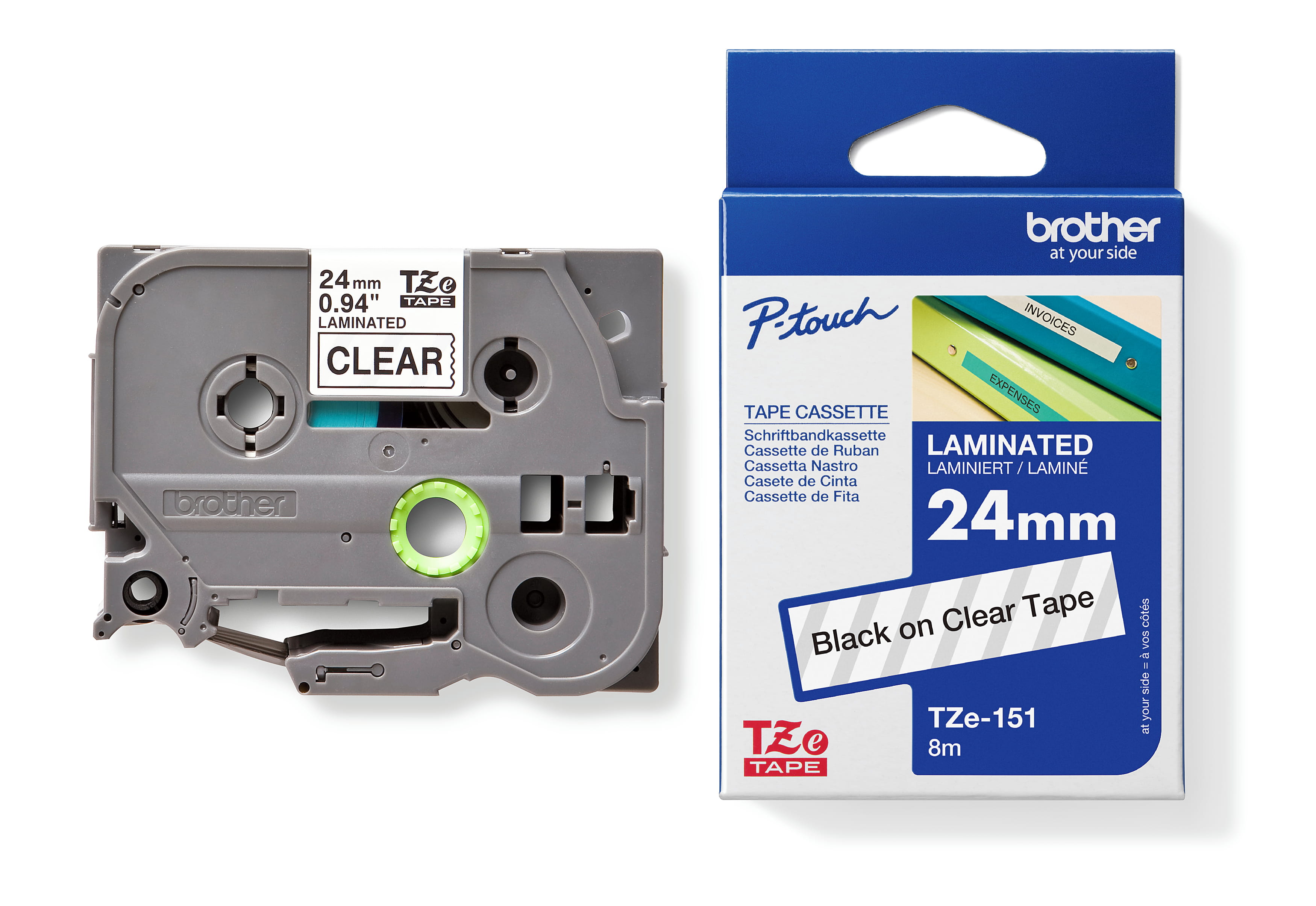 Brother TZe-151 Genuine Label Printer (Label Maker) Tape 2