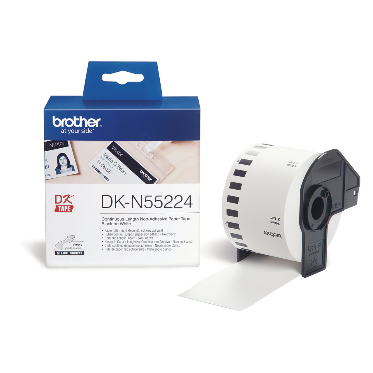 Brother DK-N55224 Label Printer (Label Maker) Supply & Accessory 2