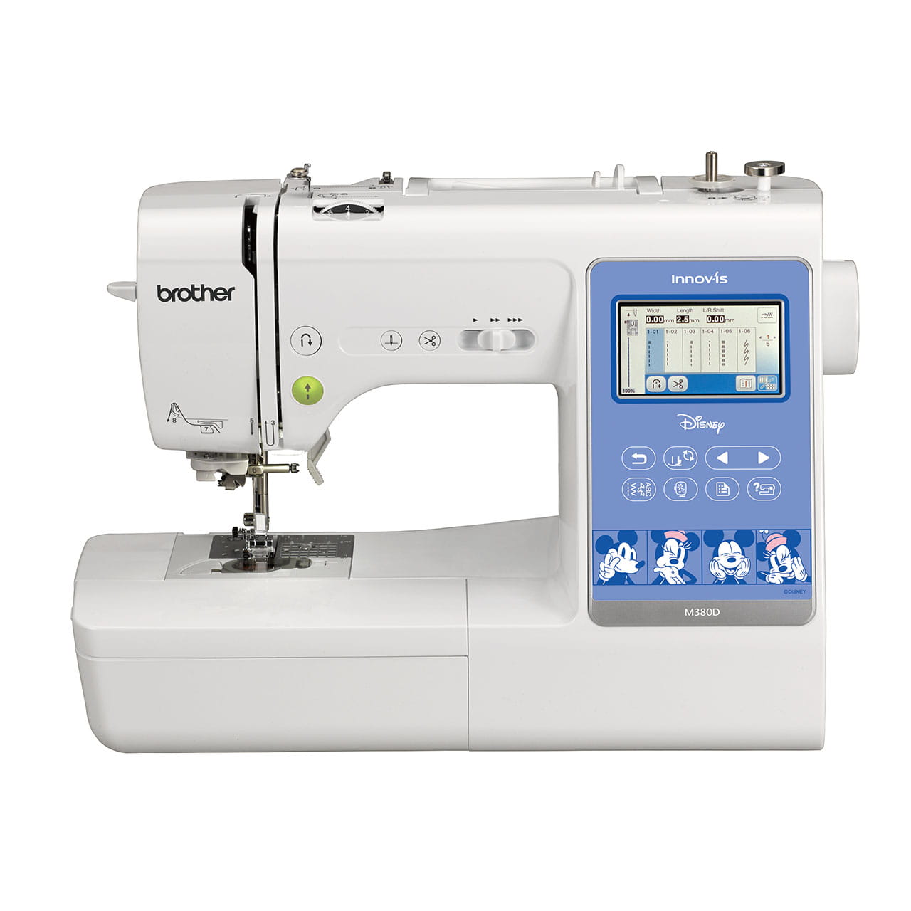 Brother Innov-is M380D Sewing, Embroidery & Quilting Machine Front View2