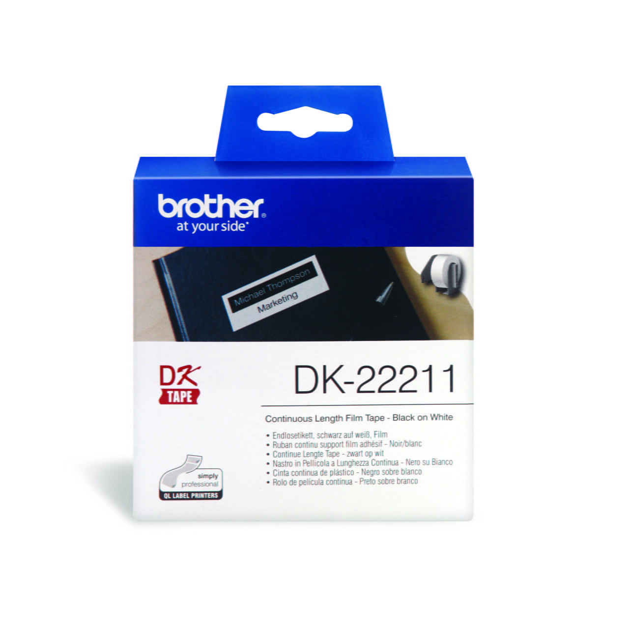 Brother DK-22211 Label Printer (Label Maker) Supply & Accessory 1