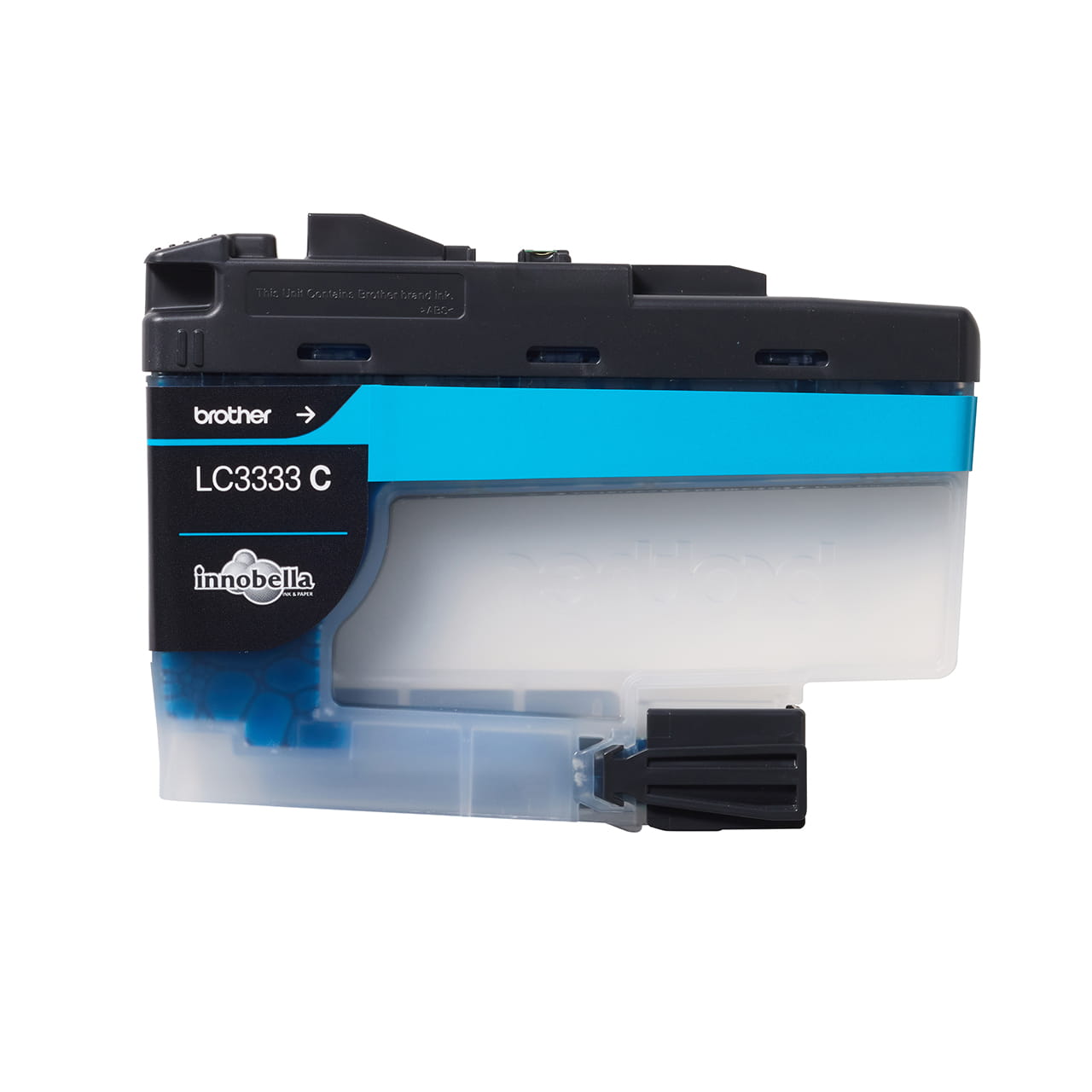 Cyan high yield ink cartridge LC3333C open facing front