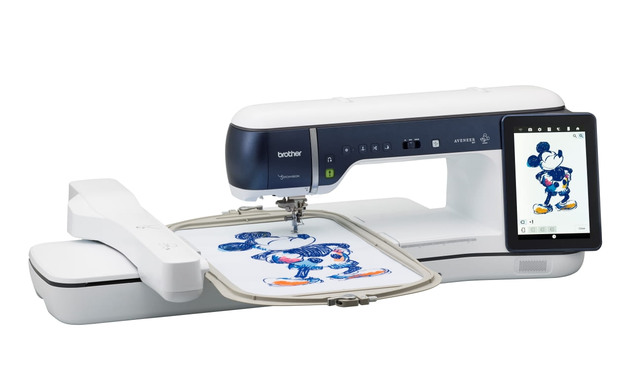 Brother AVENEER EV1 Sewing, Embroidery & Quilting Machine Right Side View
