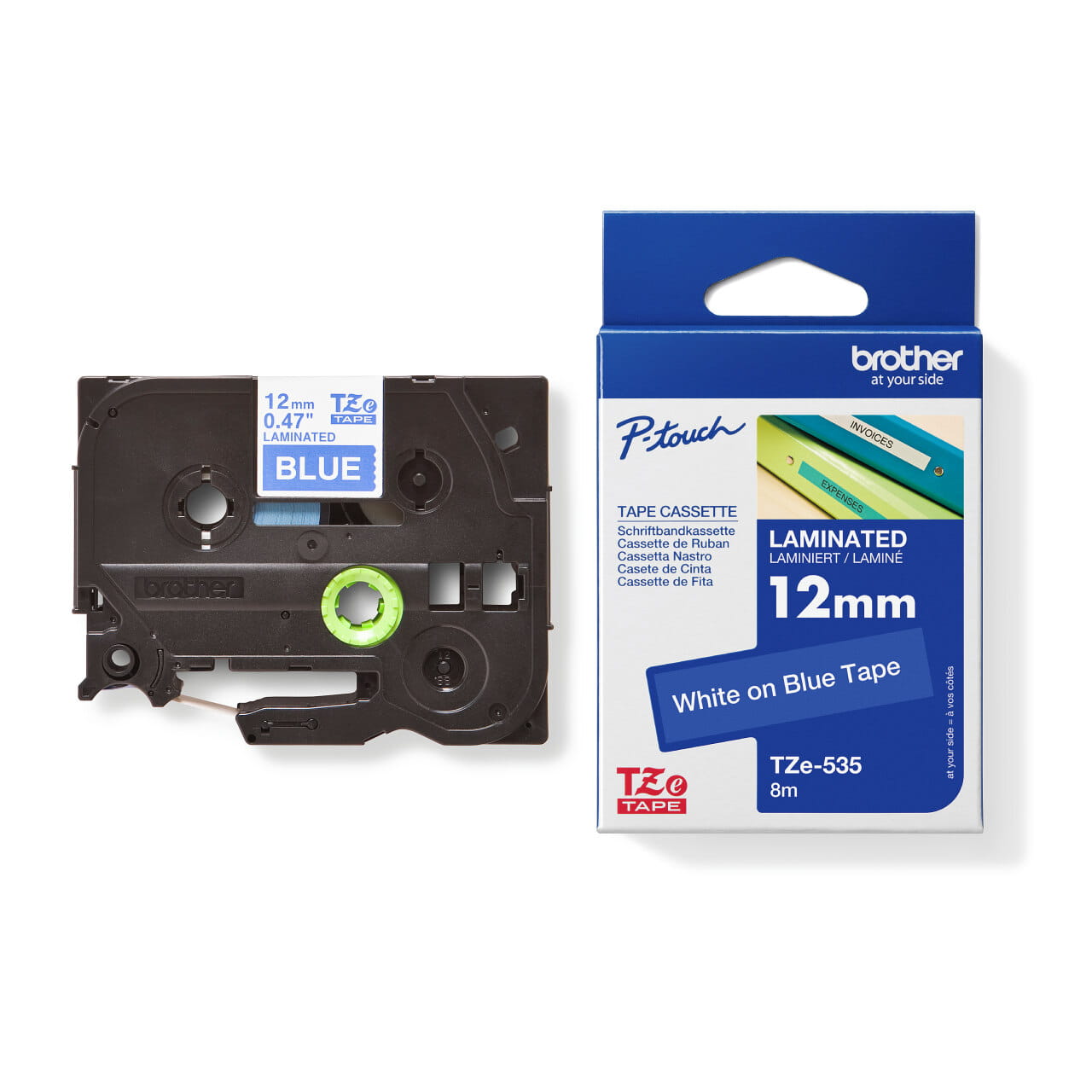 Brother TZe-535 Genuine Label Printer (Label Maker) Tape 2