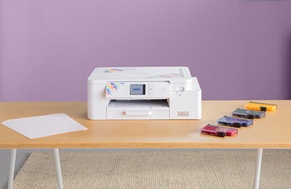 Image of Sublimation SP1 printer and consumable inks