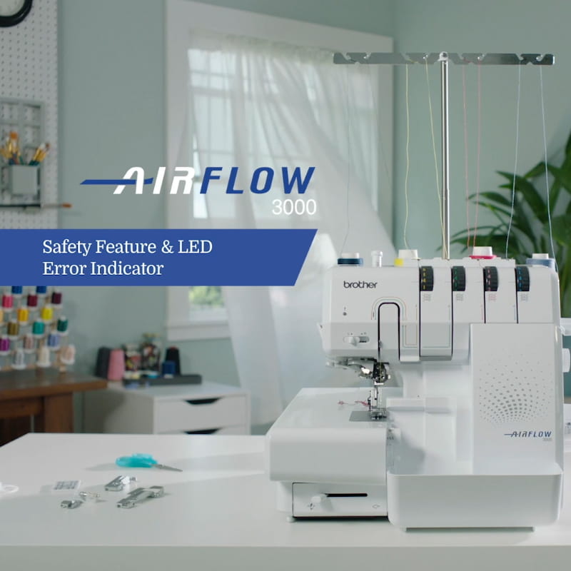 Image of AIRFLOW 3000 safety feature & LED error indicator