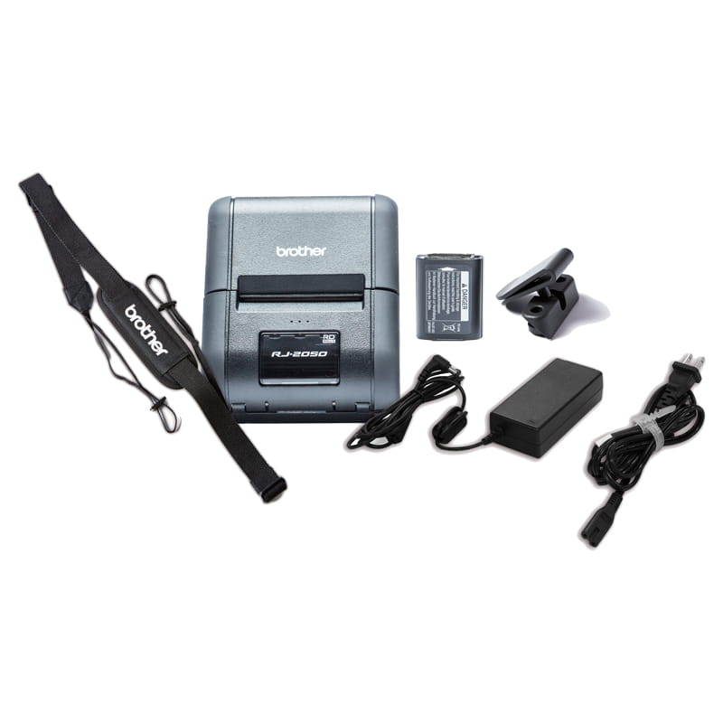 portable printer rj-2050 buncle pack contents