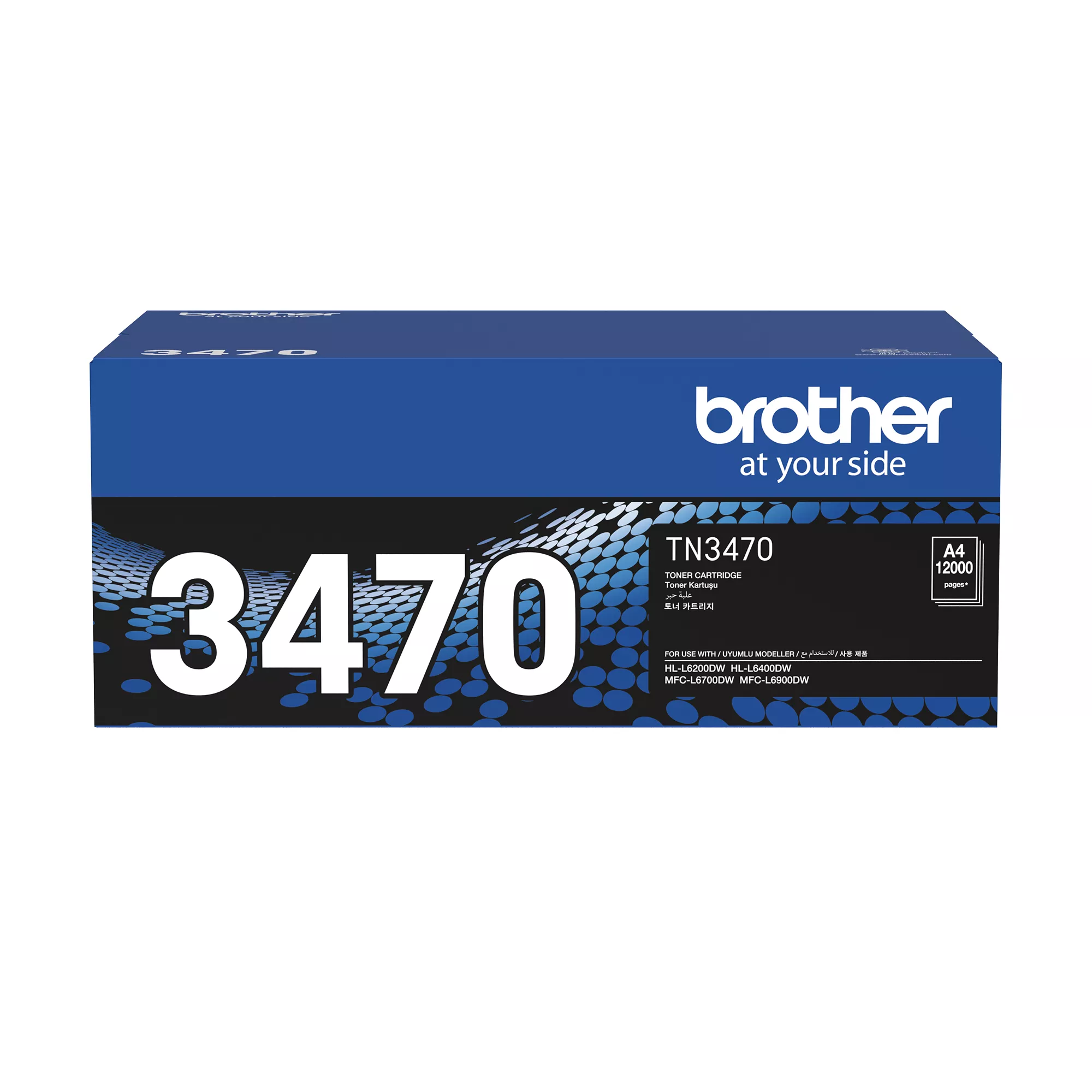 Brother TN3470 Genuine Toner Cartridge 1