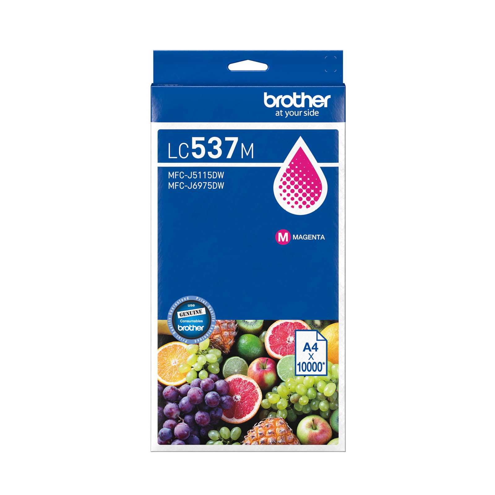 Brother LC537M Genuine Ink Cartridge 1