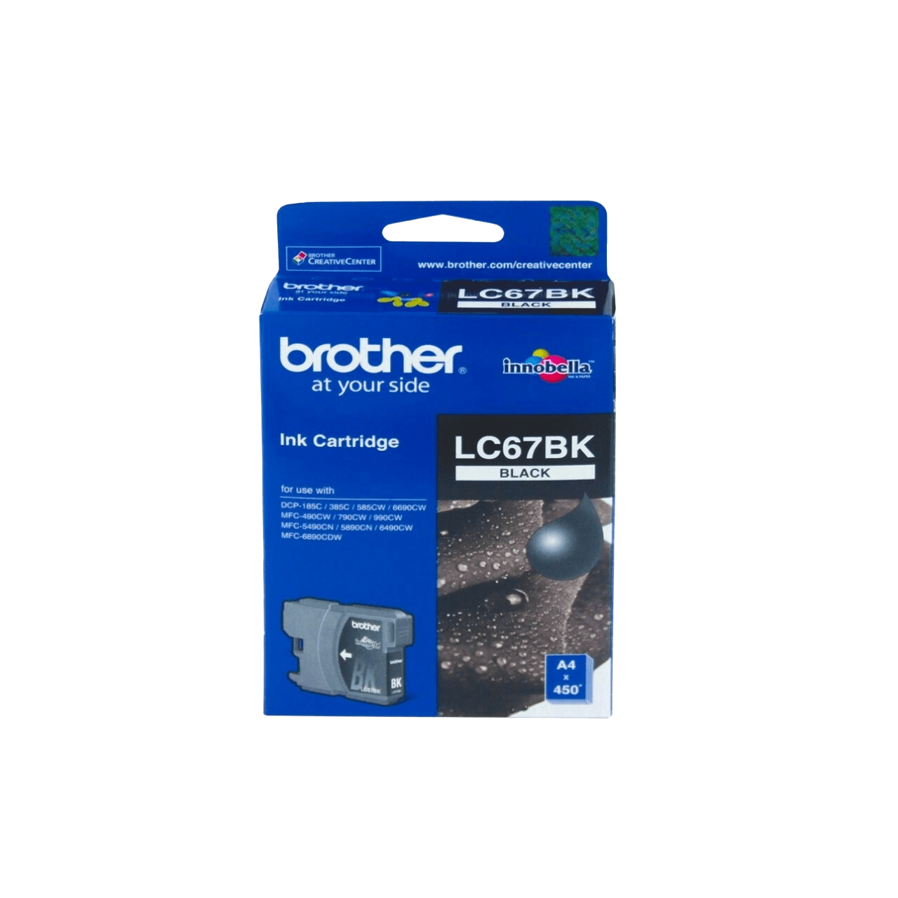 Brother LC67Bk Genuine Ink Cartridge 1