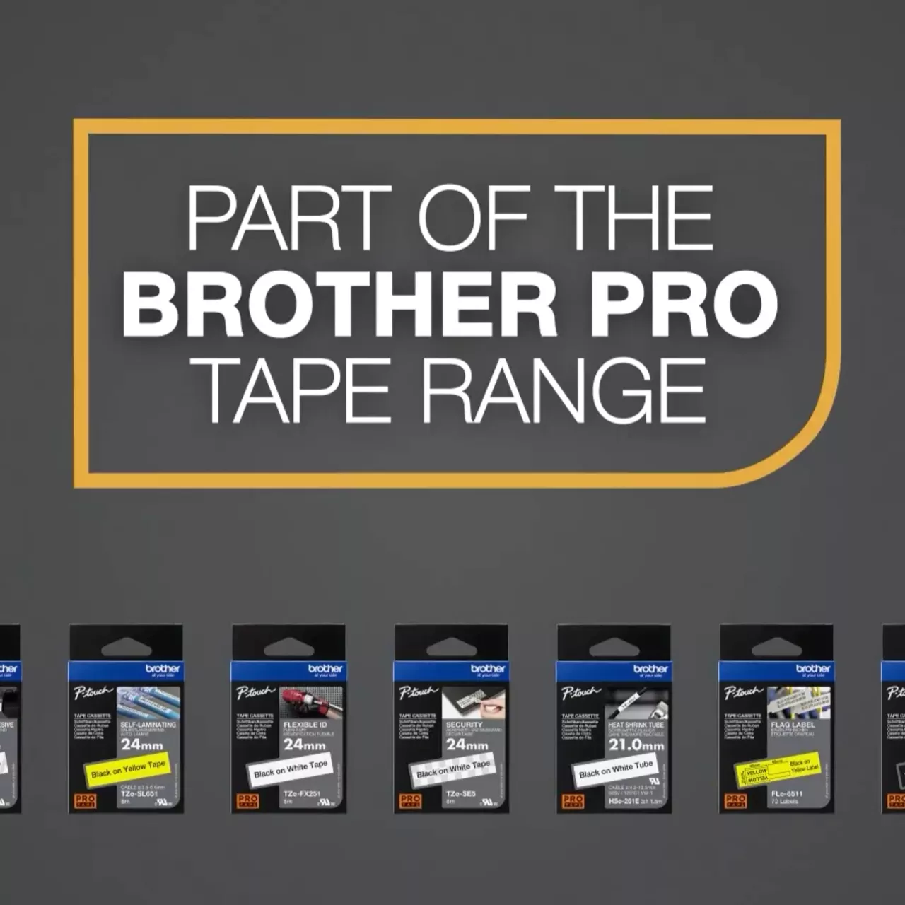 Brother HSe Pro tape range label maker video thumbnail