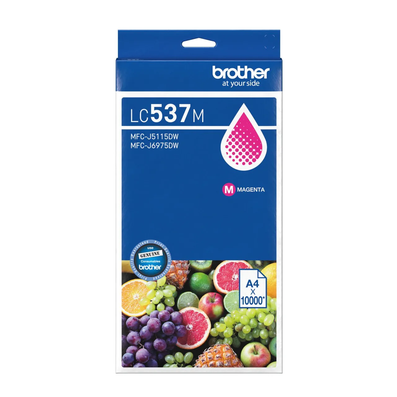 Brother LC537M Genuine Ink Cartridge 1
