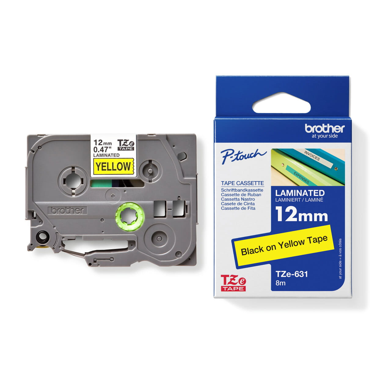 Brother TZe-631 Genuine Label Printer (Label Maker) Tape 2
