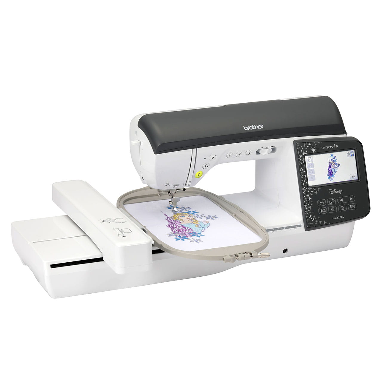 Brother NQ3700D Sewing, Embroidery & Quilting Machine Right Side View
