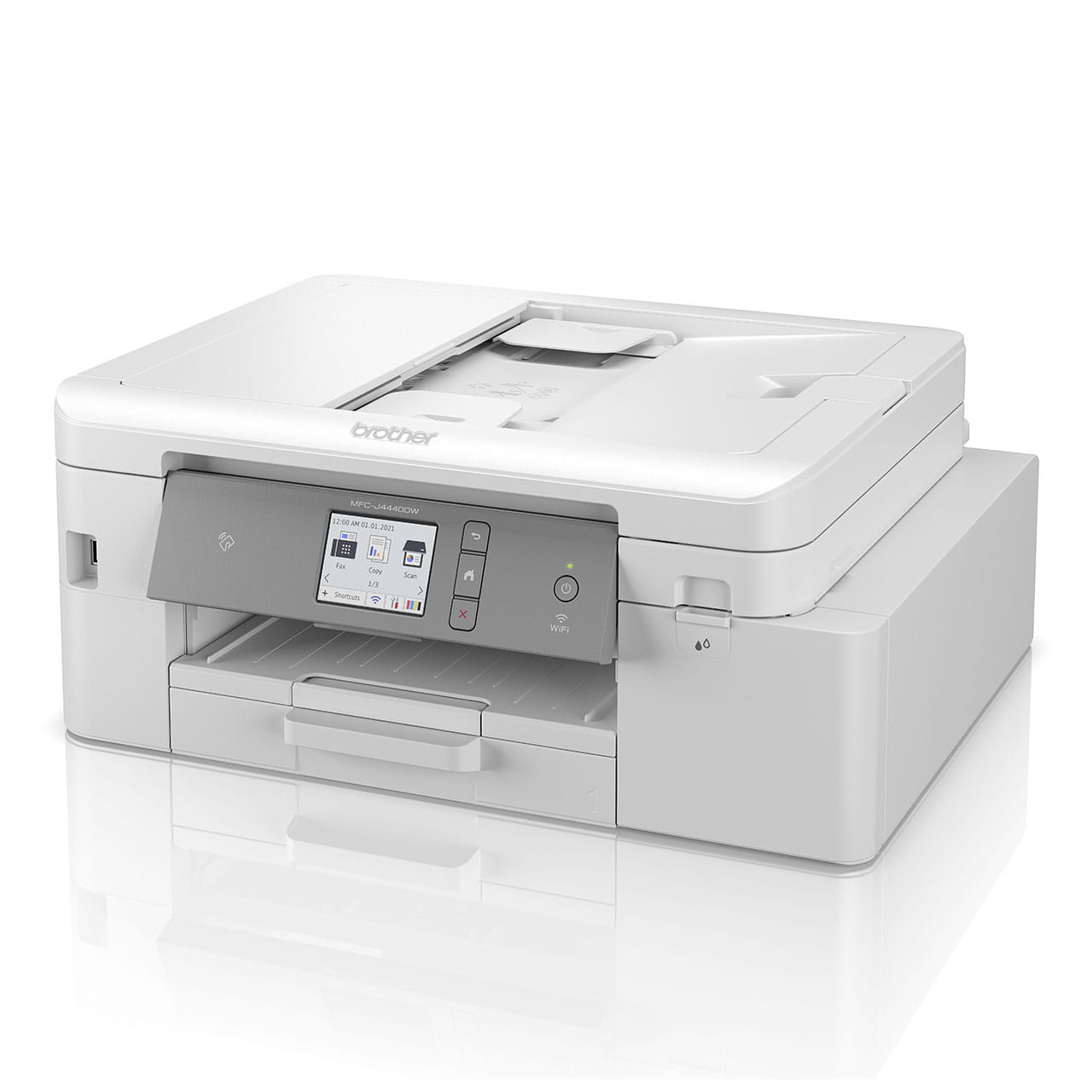 Brother MFC-J4440DW Inkjet Printer Left Side View