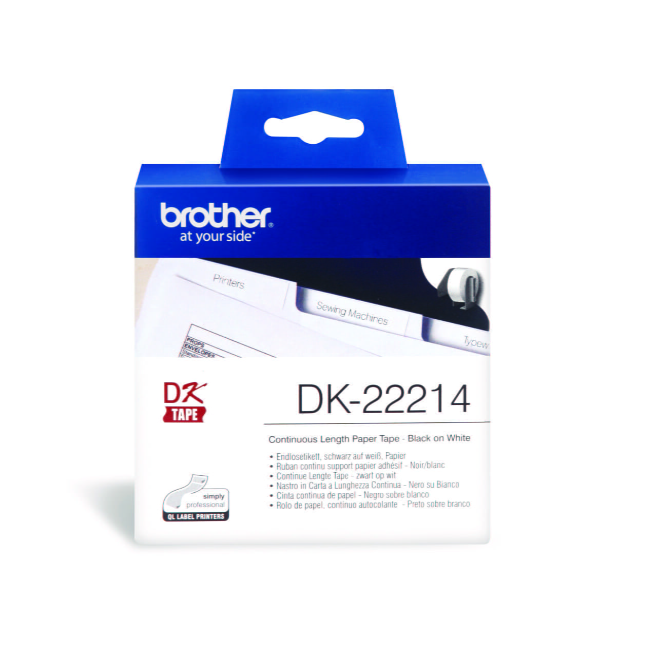 Brother DK-22214 Label Printer (Label Maker) Supply & Accessory 1