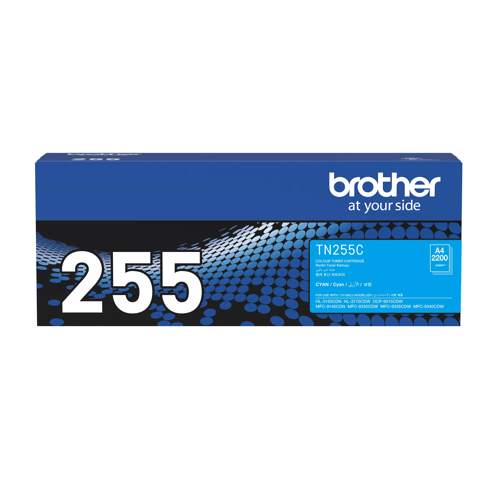 Brother TN255C Genuine Toner Cartridge 1