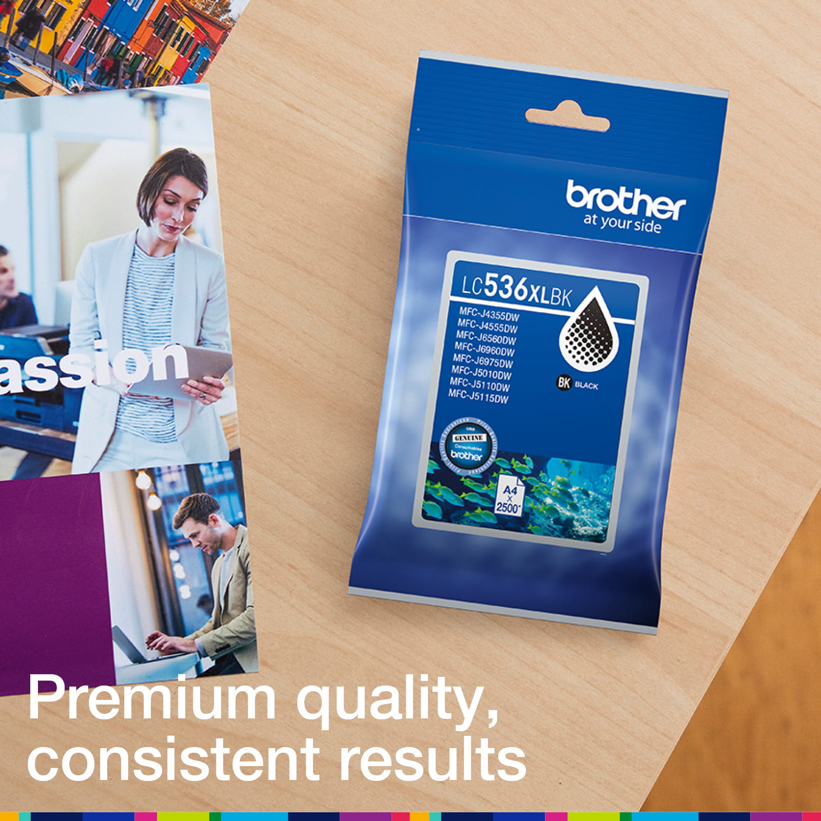 Brother LC536XLBK Genuine Ink Cartridge 5