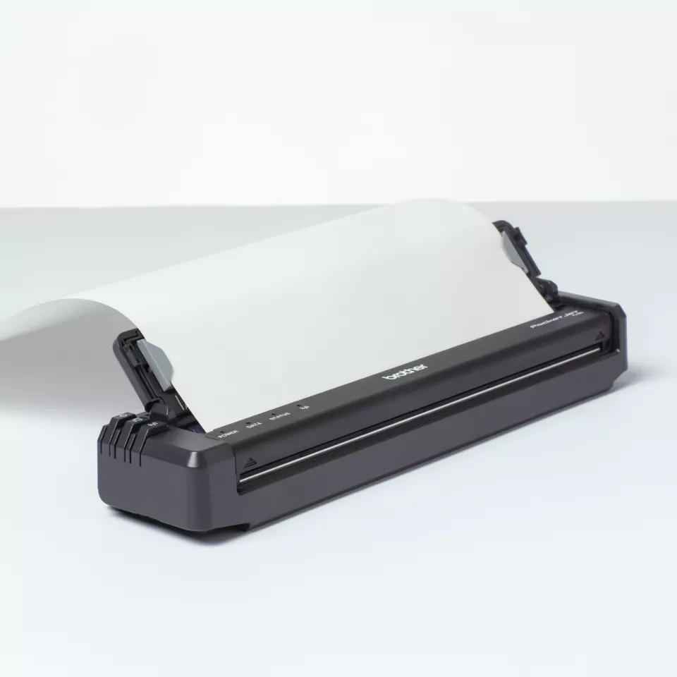 PJ-883 portable A4 printer with paper guide