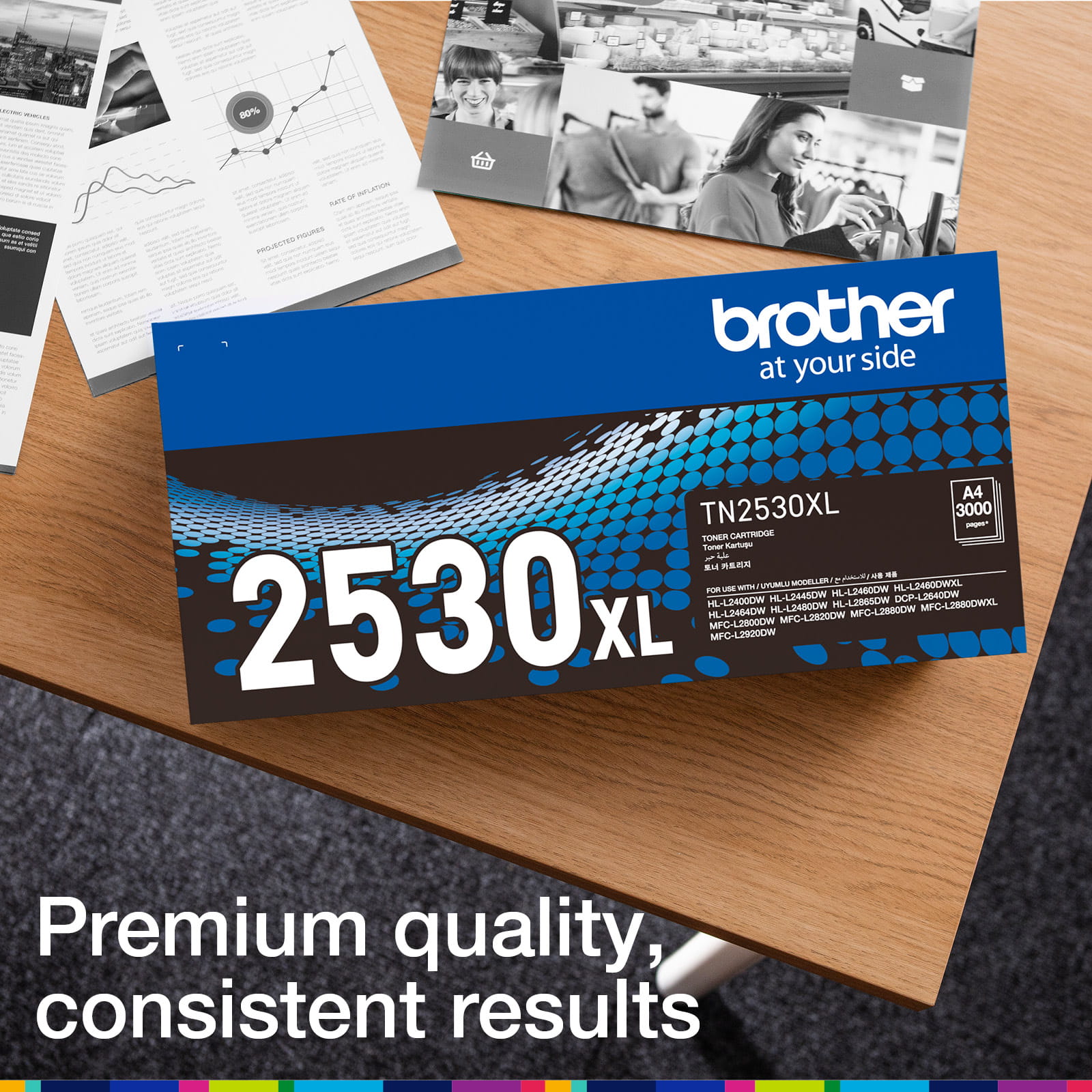 Brother TN2530XL Genuine Toner Cartridge 5
