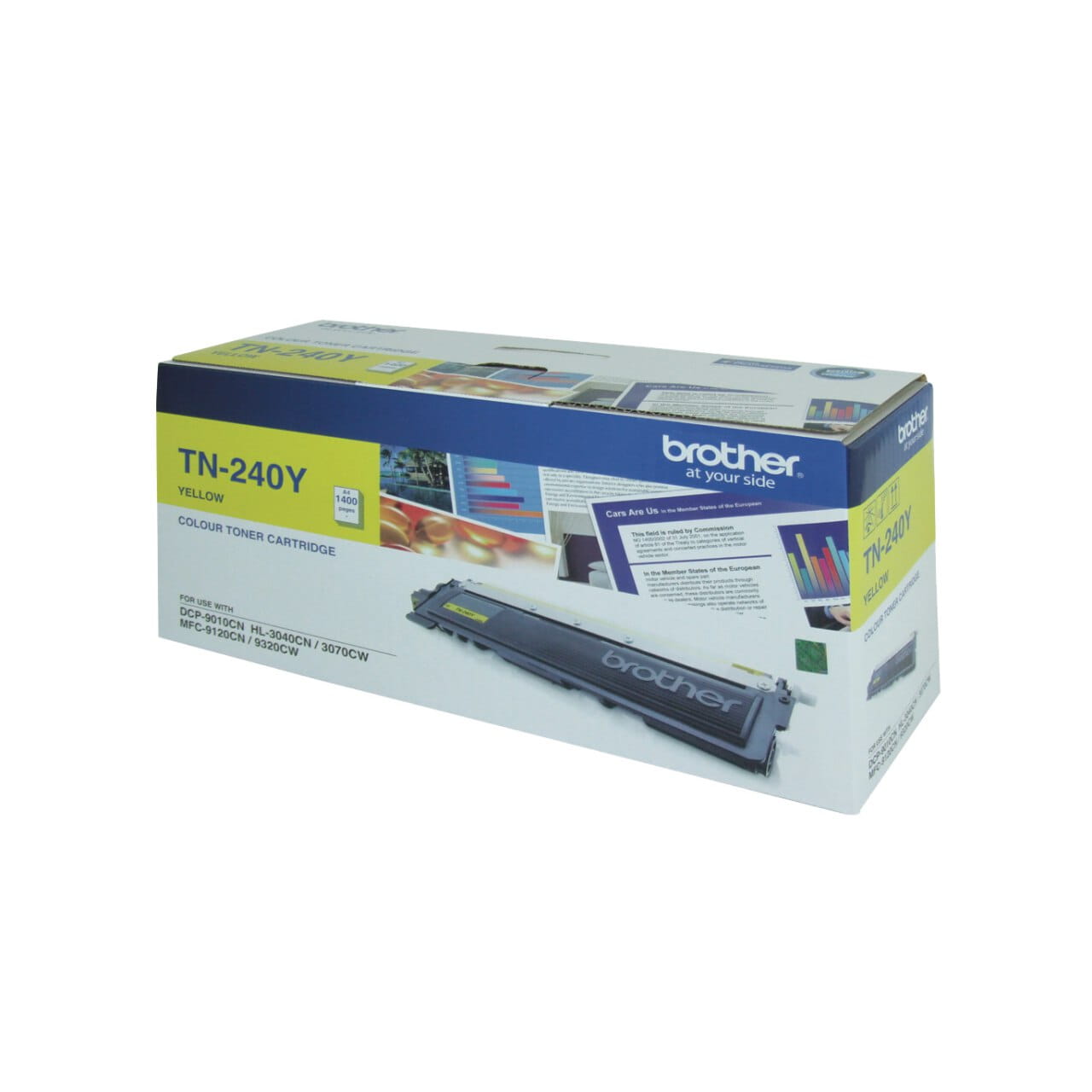 Brother TN240Y Genuine Toner Cartridge 2