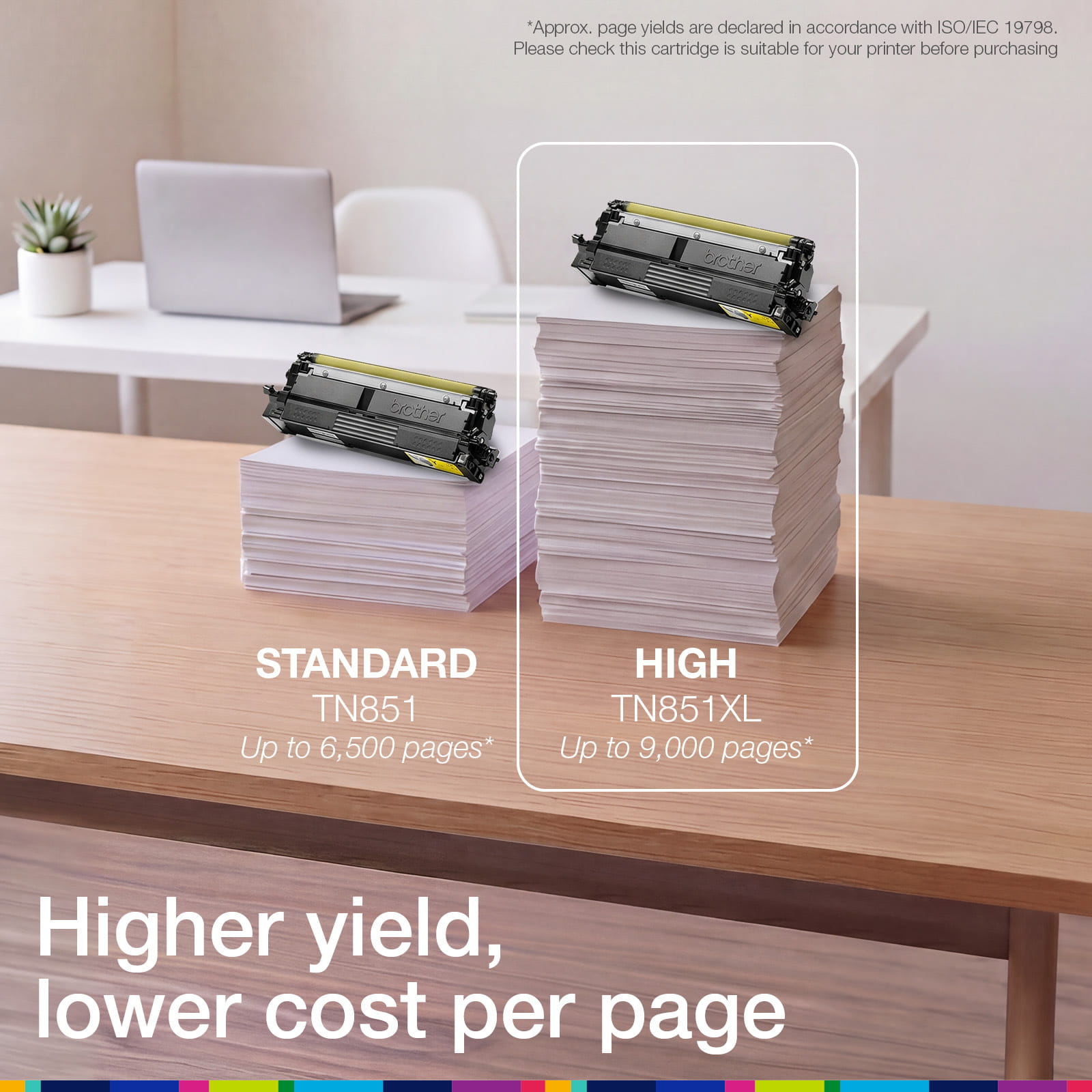 Brother TN851XLY Genuine Toner Cartridge 3