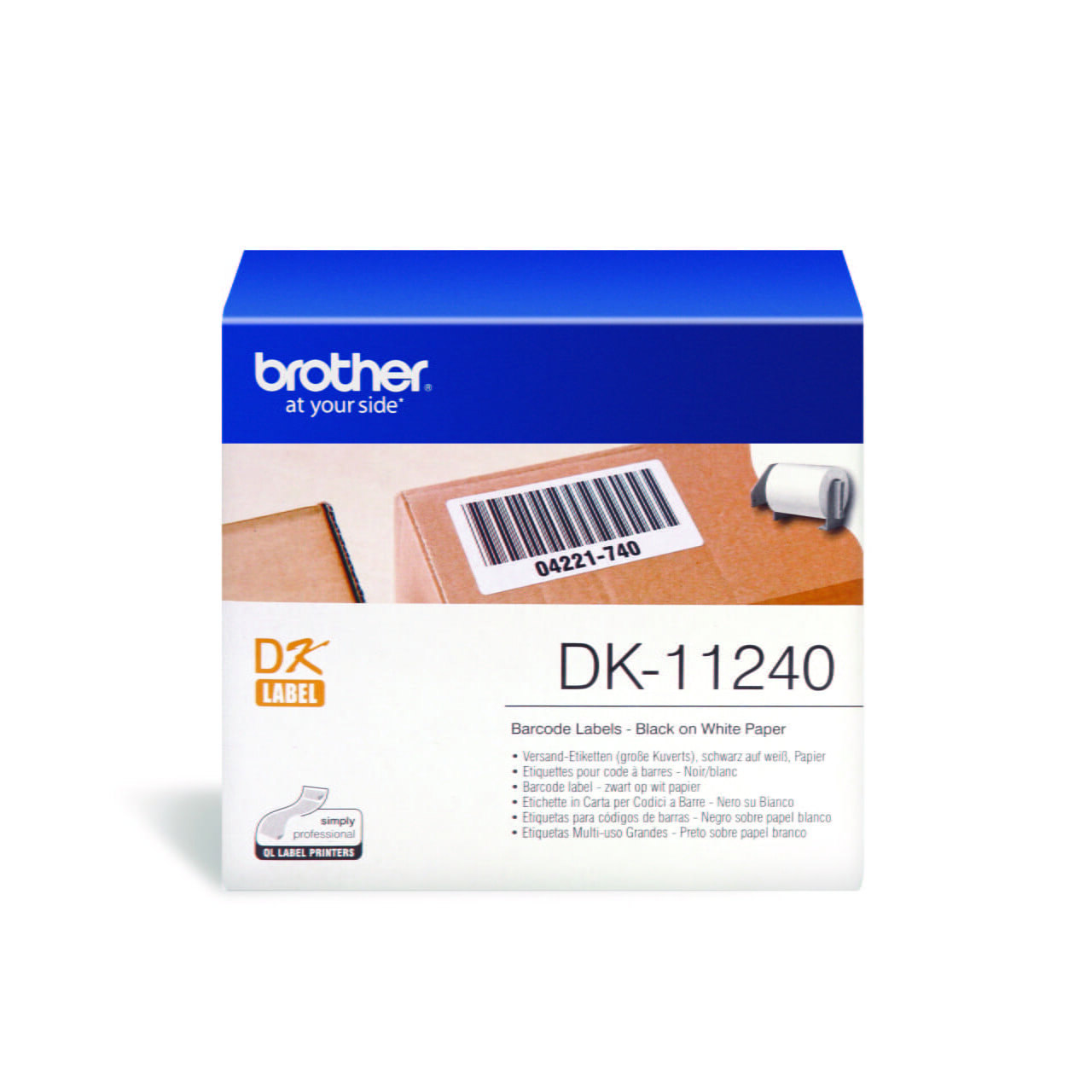 Brother DK-11240 Label Printer (Label Maker) Supply & Accessory 1
