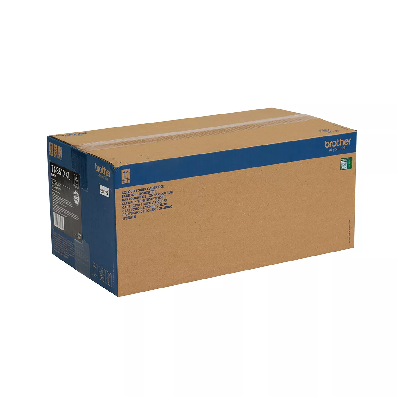 black super high yield toner cartridge tn851xxl carton